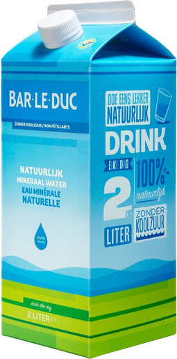 Water bar le duc koolzuurvrij 2 liter | 6 stuks