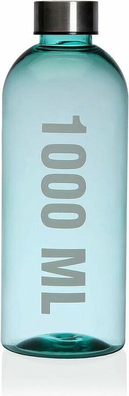 Water bottle Versa Blue 1 L Steel polystyrene