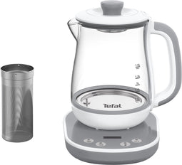 Water- en Theekoker Tefal BJ551B10 Roestvrij staal 1,5 L Wit/Grijs