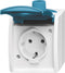 Waterdicht stopkontakt enkel