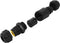Waterdichte Kabel Connector - 7,5 centimeter - IP68 - Zwart