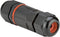 Waterdichte Kabel Connector - 7,5 centimeter - IP68 - Zwart