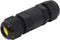 Waterdichte Kabel Connector - 7,5 centimeter - IP68 - Zwart