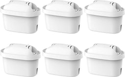 Waterdrop TÜV SÜD Gecertificeerde Filterpatroon - Compatibel met Brita Maxtra - Voor Brita Style, Fun, Marella, Cool, Mavea, Elemaris XL en Flow Watertank - 6 stuks