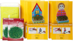 Waterkersbakje met Figuur Wit, 30st.