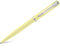Waterman Allure balpen | citroengele pastelkleurige lak | medium punt | blauwe inkt | geschenkverpakking