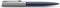 Waterman Allure deluxe balpen | metaal-blauwe lak met geëtste dop | medium punt | blauwe inkt | met geschenkdoos