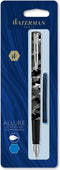 Waterman Allure-vulpen | matte camouflage lak | fijne punt | blauwe inkt