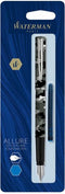 Waterman Allure-vulpen | matte camouflage lak | fijne punt | blauwe inkt