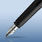 Waterman Allure-vulpen | Zwarte lak | Fijne punt | Blauwe inkt | Met geschenkdoos