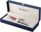 Waterman balpen Hémisphère Deluxe Red met palladium detail