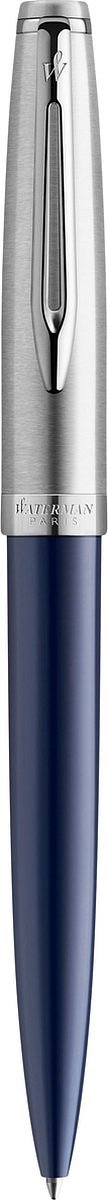 Waterman Emblème blauwe chroomafwerking | balpen M