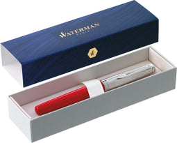 Waterman Emblème rode chroomafwerking | vulpen F