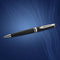 Waterman Expert-balpen | Matzwart met chromen rand | Medium punt | Blauwe inkt | met geschenkdoos