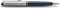 Waterman Expert balpen | Metaal-blauwe lak met palladium detail | Gebeitelde dop | met geschenkdoos