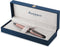 Waterman Expert Balpen | Metallic roségouden lak met rutheniumdetails | Medium punt | Blauwe inkt | Met geschenkverpakking