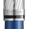Waterman Expert Deluxe rollerballpen | metaal-blauwe lak met palladium-gecoat detail | fijne punt met zwarte inkt | Geschenkverpakking