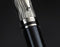 Waterman Expert vulpen | Metaal-blauwe lak met palladium detail | Gebeitelde dop | Roestvrij staal fijne penpunt