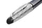 Waterman Expert vulpen | Metaal-blauwe lak met palladium detail | Gebeitelde dop | Roestvrij staal fijne penpunt