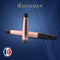 Waterman Expert vulpen | Metallic roségouden lak met rutheniumdetails | Medium PVD-gecoate roestvrijstalen penpunt | Blauwe inkt | Met geschenkverpakking