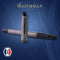 Waterman Expert vulpen | Metallic zilveren lak met rutheniumdetails | Medium PVD-gecoate roestvrijstalen penpunt | Blauwe inkt | Met geschenkverpakking