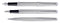 Waterman H misph re balpen - Roestvrij staal chromen afwerking - Medium penpunt - Blauwe inkt - Geschenkdoos