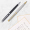Waterman H misph re balpen - Roestvrij staal chromen afwerking - Medium penpunt - Blauwe inkt - Geschenkdoos
