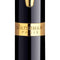 Waterman Hémisphère balpen | glanzend zwart met 23-karaats gouden trim | medium punt | blauwe inkt | met Geschenkdoos
