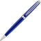 Waterman Hémisphère-balpen | Helderblauwe lak met chromen afwerking | Medium penpunt | Blauwe inkt | Geschenkverpakking