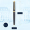 Waterman Hémisphère-balpen | Matzwart met 23-karaats gouden afwerking | Medium punt | Blauwe inkt | Geschenkverpakking
