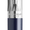 Waterman Hémisphère balpen | Metaal-blauwe lak met palladium detail | Gebeitelde dop | met geschenkdoos