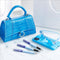 Waterman Hémisphère balpen | metaal-blauwe lak met palladium-gecoat detail | medium punt | geschenkverpakking