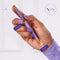 Waterman Hémisphère Balpen | metaal-paarse lak met verguld detail | medium punt | geschenkverpakking
