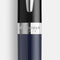 Waterman Hémisphère Balpen | Zwarte en Blauwe lak met palladium-gecoate afwerkingen | medium punt | met Geschenkdoos