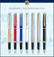 Waterman Hémisphère rollerballpen | helderblauwe lak | fijne punt | zwarte inkt | geschenkverpakking