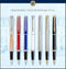Waterman Hémisphère rollerballpen | helderblauwe lak | fijne punt | zwarte inkt | geschenkverpakking