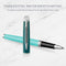 Waterman Hémisphère rollerballpen | metaal-groene lak met palladium-gecoat detail | fijne punt | zwarte inkt | met Geschenkdoos