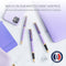 Waterman Hémisphère rollerballpen | metaal-paarse lak met verguld detail | met Geschenkdoos