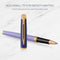 Waterman Hémisphère rollerballpen | metaal-paarse lak met verguld detail | met Geschenkdoos