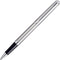 Waterman Hémisphère-rollerballpen | Roestvrij staal met chromen rand | Fijne punt | Zwarte inkt | Cadeauverpakking