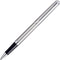 Waterman Hémisphère-rollerballpen | Roestvrij staal met chromen rand | Fijne punt | Zwarte inkt | Cadeauverpakking
