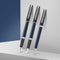 Waterman Hémisphère Rollerballpen | Zwarte en Blauwe lak met palladium-gecoate afwerkingen | fijne punt | met Geschenkdoos