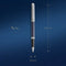 Waterman Hémisphère rollerbalpen | Metaal-blauwe lak met palladium detail | Gebeitelde dop | met geschenkdoos