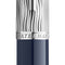 Waterman Hémisphère rollerbalpen | Metaal-blauwe lak met palladium detail | Gebeitelde dop | met geschenkdoos