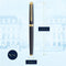 Waterman Hémisphère-vulpen | Matzwart met 23k gouden rand | Medium penpunt | Blauwe inkt | Cadeauverpakking