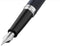 Waterman Hémisphère vulpen | Metaal-blauwe lak met palladium detail | Gebeitelde dop | Roestvrij staal medium penpunt