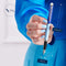 Waterman Hémisphère vulpen | metaal-blauwe lak met palladium-gecoat detail | roestvrijstalen medium penpunt | met Geschenkdoos