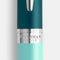 Waterman Hémisphère vulpen | metaal-groene lak met palladium-gecoat detail | roestvrijstalen medium penpunt | Blauwe inkt | met Geschenkdoos