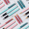 Waterman Hémisphère vulpen | metaal-roze lak met verguld detail | vergulde fijne penpunt | Blauwe inkt | met Geschenkdoos