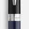 Waterman Hémisphère Vulpen | Zwarte en Blauwe lak met palladium-gecoate afwerkingen | roestvrijstalen fijne penpunt | met Geschenkdoos
